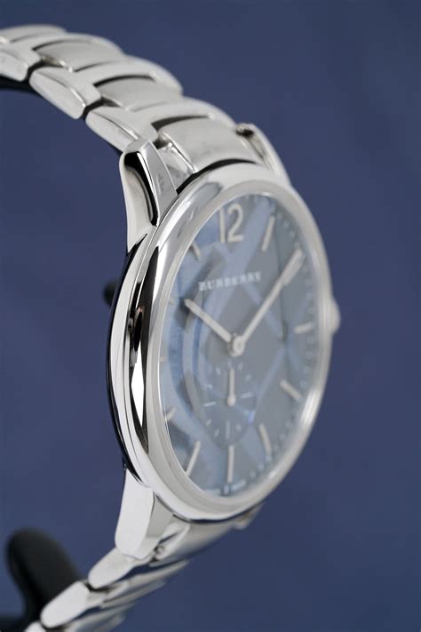 Burberry BU10007 Men's The Classic 40mm Blue Watch